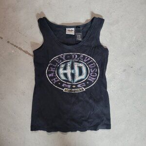 VINTAGE Harley Davidson Crop Top
